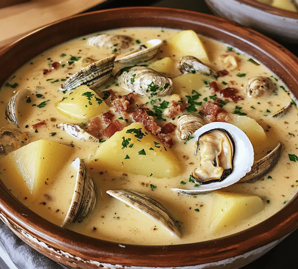 Delve into the comforting world of New England Clam Chowder, a classic dish that embodies the essence of coastal cuisine. This creamy soup is a staple in many New England households, known for its rich, briny flavor of clams and the smokiness of bacon. As you savor each spoonful of this delightful concoction, you’ll experience a culinary journey that connects you to the shores of New England.