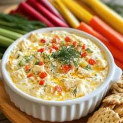 The success of any dish lies in its ingredients, and the Chilled Ocean Delight Crab Dip is no exception. Each component plays a crucial role in creating a harmonious blend of flavors and textures that make this dip truly stand out. Let’s explore the key ingredients that come together to create this seafood sensation.