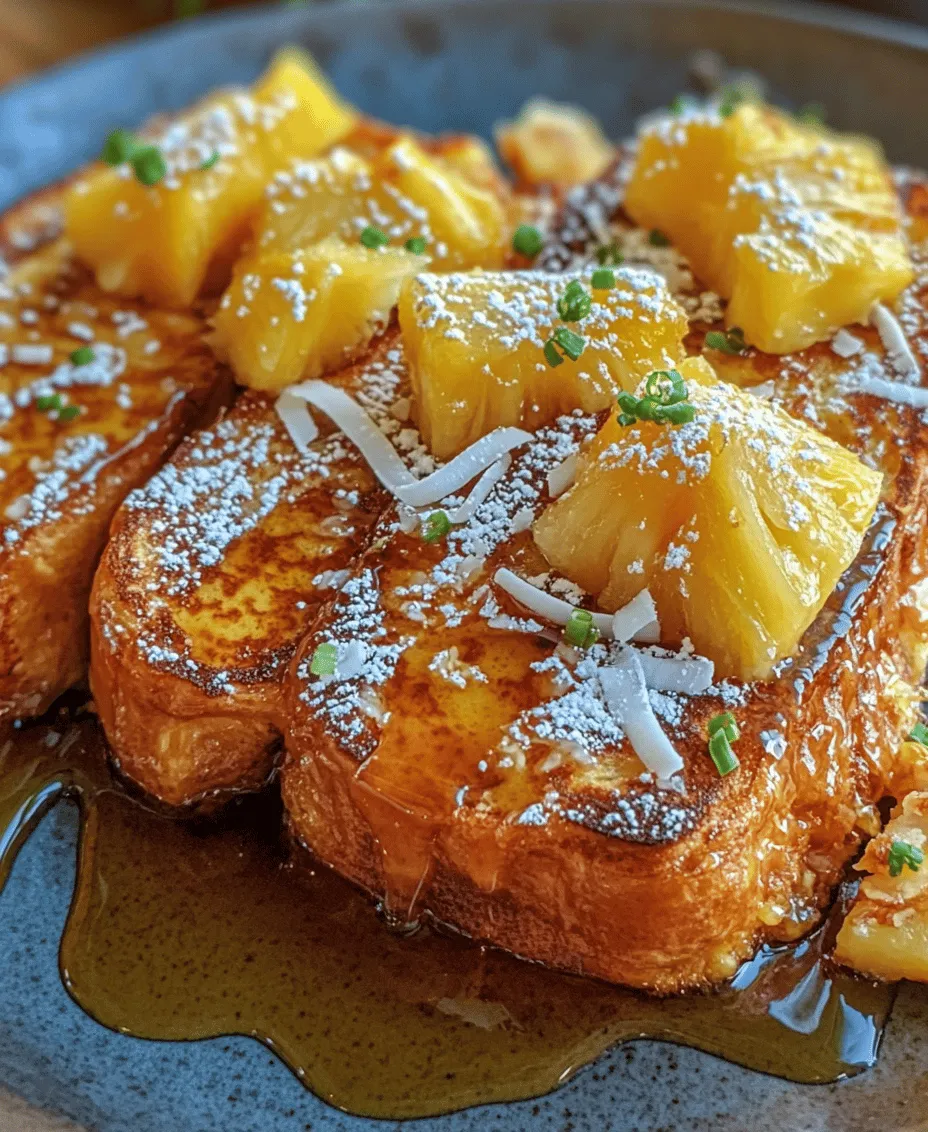 French toast is a beloved breakfast dish enjoyed by many across the globe. Its delightful combination of soft bread soaked in a rich custard and then lightly browned on a skillet makes it a comforting choice for both leisurely weekend mornings and special occasions. While traditional French toast recipes have their charm, there’s always room for creativity in the kitchen, and that’s where the Tropical Hawaiian Roll French Toast comes in. This recipe offers a delicious twist by using Hawaiian sweet rolls, transforming the classic dish into a tropical delight that captures the essence of island vibes.