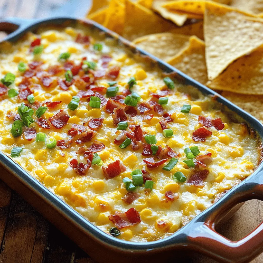 Dips have earned their place as the star of social gatherings, effortlessly transforming any occasion into a festive feast. Whether it’s game day, a potluck, or a family barbecue, a delicious dip can draw people together, encouraging laughter and conversation. Among the myriad of dip options, the "Creamy Bacon Bliss Corn Dip" stands out as a true crowd-pleaser. With its rich, creamy texture and a delightful blend of flavors, this dip is sure to become a staple at your next gathering.