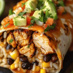 Welcome to the world of flavor-packed burritos, where every bite is a delightful combination of textures, colors, and tastes. Among the myriad of burrito variations, the Chipotle Ranch Grilled Chicken Burrito stands out as a favorite for many. This recipe not only captures the essence of classic burrito fare but elevates it with a robust chipotle ranch dressing that adds a zesty kick to the grilled chicken. Whether you are preparing a quick weeknight dinner or hosting a casual gathering, this dish is sure to impress.