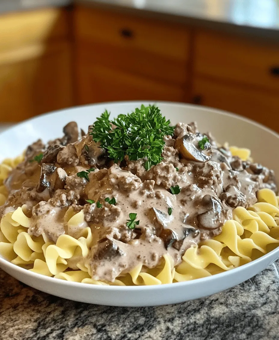 Beef Stroganoff is more than just a dish; it’s a culinary hug that many have savored for generations. Originating in Russia in the mid-19th century, this rich and creamy dish has captured the hearts (and stomachs) of food lovers around the world. The combination of tender beef, earthy mushrooms, and a creamy sauce served over pasta or rice is a testament to why comfort food holds a special place in modern cooking.