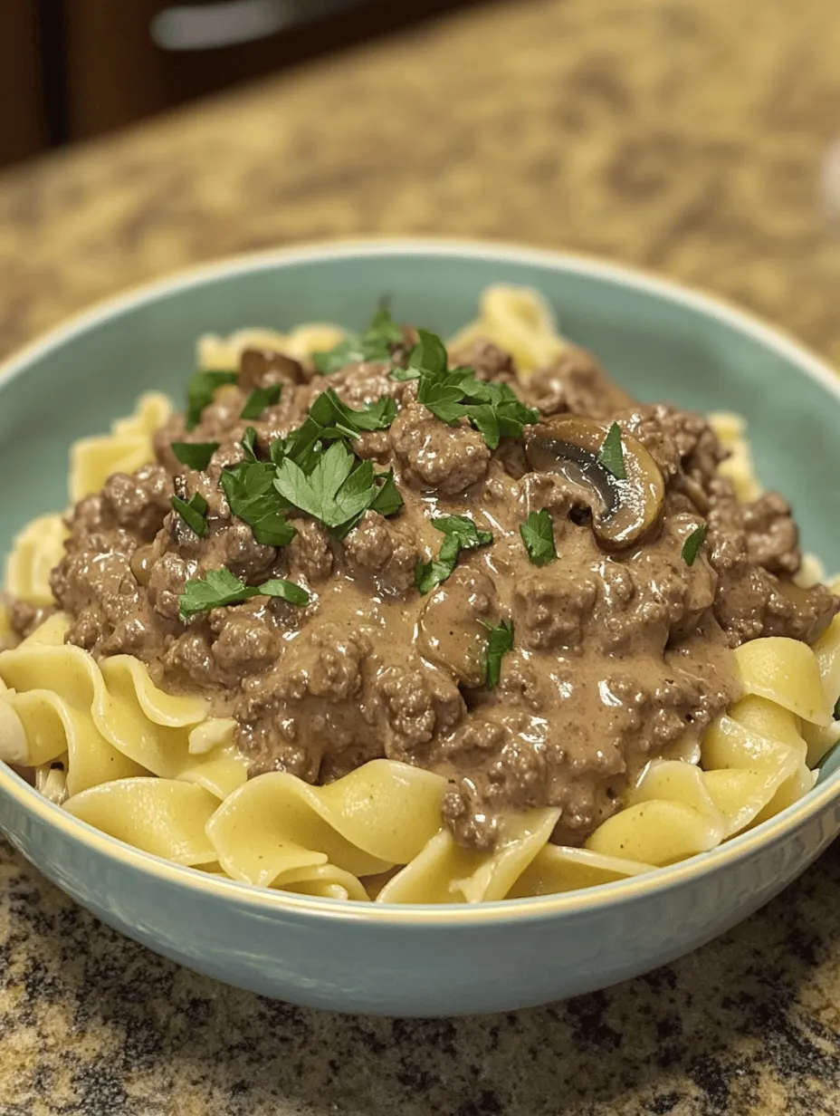 Beef Stroganoff is more than just a dish; it’s a culinary hug that many have savored for generations. Originating in Russia in the mid-19th century, this rich and creamy dish has captured the hearts (and stomachs) of food lovers around the world. The combination of tender beef, earthy mushrooms, and a creamy sauce served over pasta or rice is a testament to why comfort food holds a special place in modern cooking.