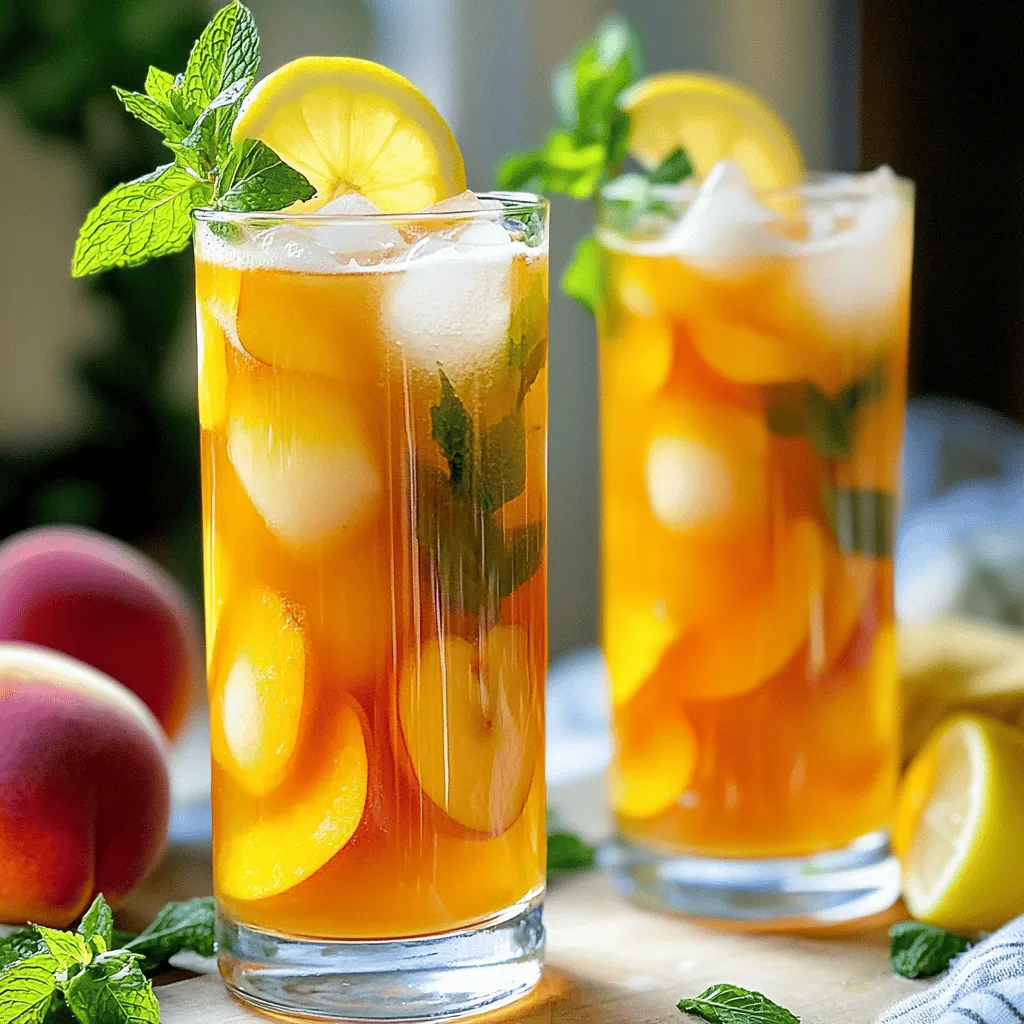 As the warm sun graces the Southern states, there’s nothing quite as refreshing and satisfying as a glass of Southern Sunshine Peach Tea. This delightful beverage captures the essence of summer, embodying the vibrant flavors of juicy, ripe peaches, and the comforting allure of sweet tea, a staple in Southern hospitality. Whether you’re hosting a family gathering, enjoying a picnic in the park, or simply looking for a delicious way to cool down on a hot day, Southern Sunshine Peach Tea is the perfect addition to any occasion.