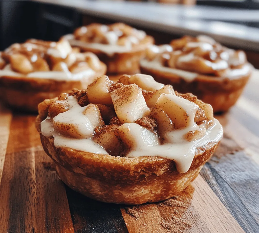 To create the perfect Cinnamon Roll Apple Pie Cups, it’s essential to understand the key ingredients that contribute to the overall flavor and texture of this delightful dessert. Each component plays a crucial role in delivering that signature taste and ensuring a satisfying experience.