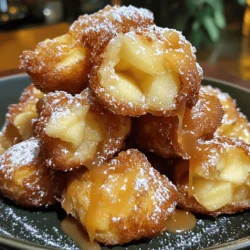 Apple fritters are a beloved treat that has captivated dessert lovers for generations. Their warm, fluffy texture, combined with the sweetness of ripe apples and a sugary glaze, makes them a perennial favorite at fairs, bakeries, and home kitchens alike. Traditionally enjoyed as a larger fritter, the concept of Apple Fritter Bites takes this classic dessert and transforms it into a delightful bite-sized alternative that is perfect for snacking or sharing.