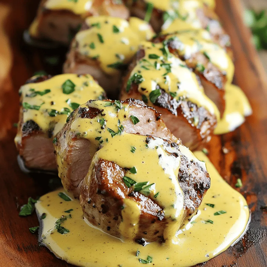 When it comes to delightful culinary experiences, few dishes can match the harmony of flavors found in a juicy pork tenderloin paired with a lusciously creamy mustard sauce. This recipe is not just a feast for the palate; it also offers a satisfying visual appeal that makes it perfect for both casual weeknight dinners and elegant dinner parties. The tender, succulent meat of the pork tenderloin enveloped in a rich, tangy mustard sauce creates a symphony of flavors that dance on the taste buds.