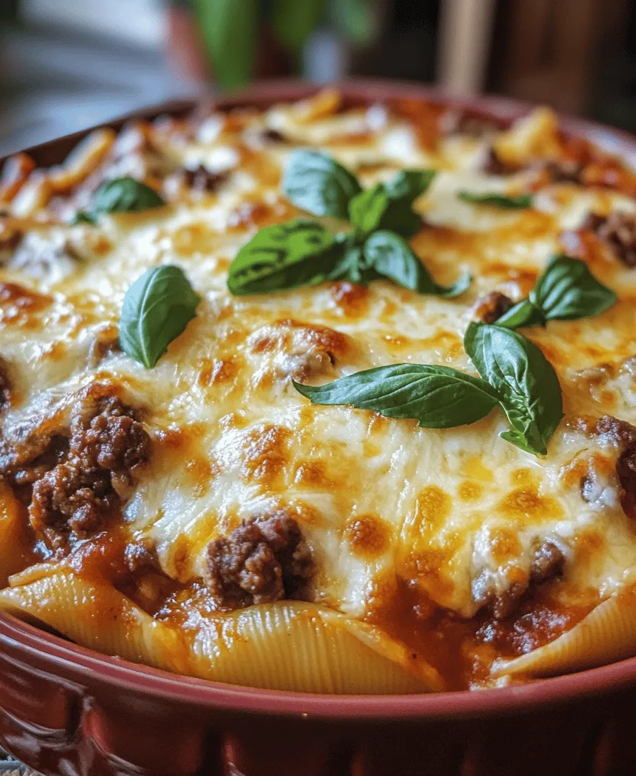 There’s something inherently comforting about a hearty plate of pasta, especially when it’s filled with rich flavors and textures. One dish that embodies this comfort is Beef-Stuffed Shells with Creamy Ricotta Filling. This amazing pasta creation is not only satisfying but also a feast for the senses. The combination of tender, oversized pasta shells stuffed with a savory beef and cheese filling, all enveloped in a luscious marinara sauce, makes it a perfect option for family dinners, celebratory gatherings, or simply a comforting meal on a busy weeknight.