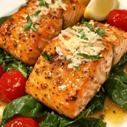 Decadent Creamy Garlic Butter Tuscan Salmon: A Culinary Delight