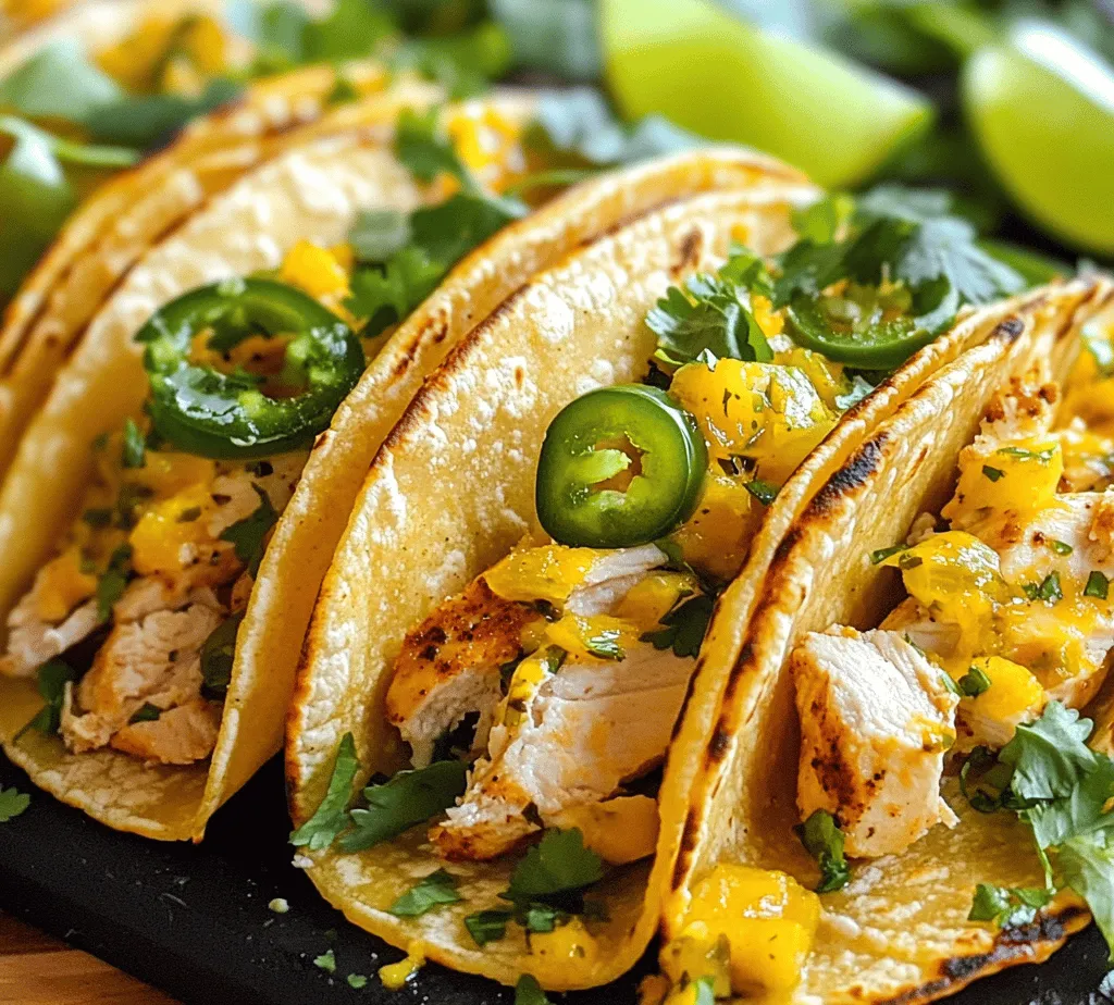 To create the perfect Jalapeño Popper Chicken Tacos, it's essential to understand the role of each ingredient and how they contribute to the overall flavor profile of the dish. Here’s a breakdown of the key components: