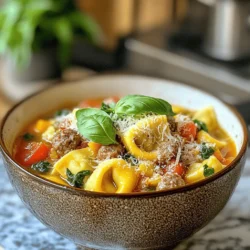 Hearty Sausage Tortellini Soup: A Comforting Recipe for All Seasons