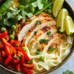 Thai Chicken Noodle Soup: A Flavorful Journey through Thai Cuisine