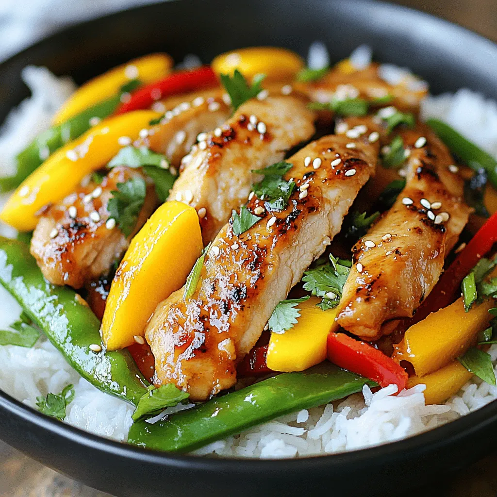 Imagine a vibrant dish that combines the sweetness of ripe mango with the savory notes of tender chicken, all tossed together in a colorful medley of fresh vegetables. This is the essence of Chinese Style Mango Chicken Stir Fry—a culinary creation that not only tantalizes the taste buds but also captivates the eyes with its stunning array of colors. The juicy mango pieces glisten alongside crisp bell peppers and tender sugar snap peas, making this dish a feast for the senses.