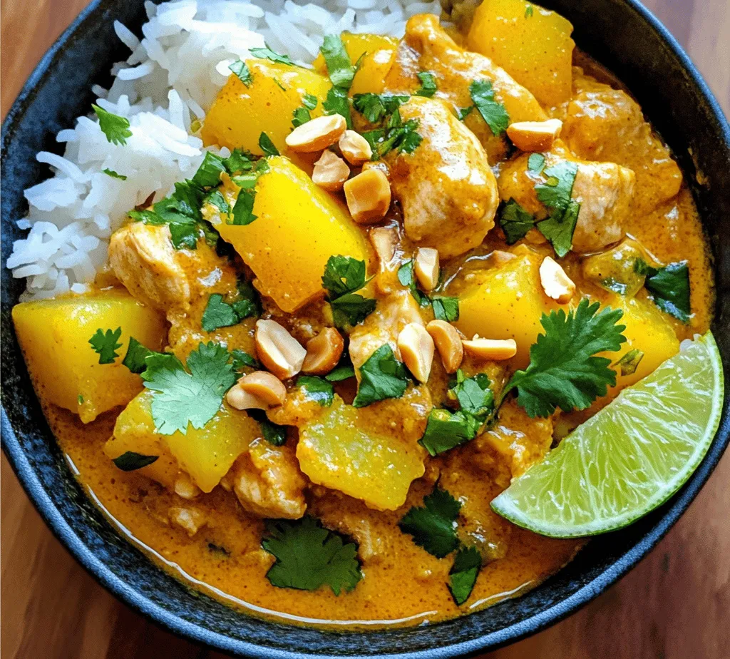 Massaman Chicken Curry is a warm, comforting dish infused with rich flavors and a unique blend of spices. Originating from Thailand, this recipe combines the savory taste of tender chicken thighs with the creamy richness of coconut milk, making it an unforgettable meal for any occasion. As one of the most beloved curries in Thai cuisine, Massaman Curry stands out not only for its delicious taste but also for its fascinating history and cultural significance. In this article, we will delve into the nuances of preparing this delightful dish, exploring its ingredients, cooking techniques, and the story behind its creation. Whether you're an experienced cook or a novice in the kitchen, this guide will provide you with everything you need to create the perfect Massaman Chicken Curry.