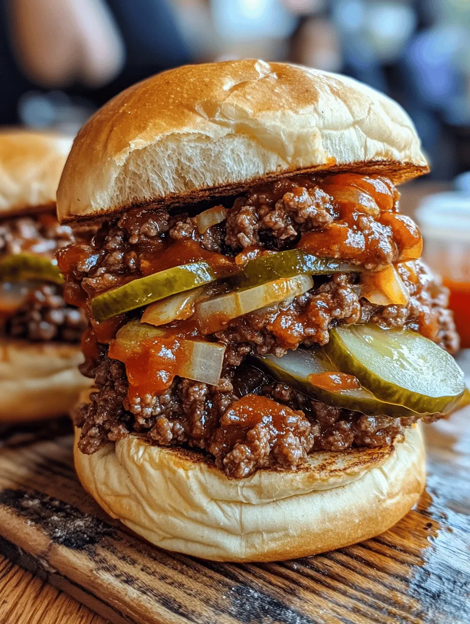 Sloppy Joes are more than just a meal; they are a nostalgic comfort food that many hold dear. This iconic dish, known for its hearty filling and messy presentation, often evokes memories of family dinners, casual gatherings, and backyard barbecues. The beauty of Sloppy Joes lies in their versatility; they can easily be adapted to suit different tastes and dietary preferences, making them a favorite for both adults and children alike.