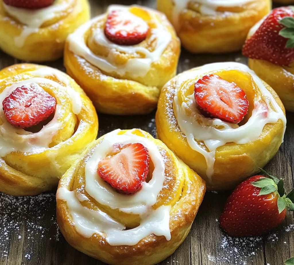 To create the perfect Strawberry Cheesecake Sweet Rolls, let's take a closer look at the essential ingredients that make this recipe shine. Each component plays a significant role in developing the flavors and textures that define this delightful treat.