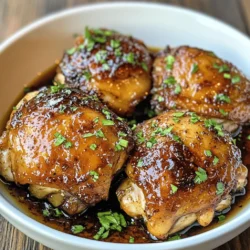 If you're looking for a dish that beautifully balances savory and sweet flavors while remaining easy to prepare, look no further than balsamic glazed chicken thighs. This delectable recipe showcases tender, juicy chicken thighs enveloped in a rich balsamic glaze that is both satisfying and elegant. The dish is perfect for weeknight dinners or special occasions, making it a versatile option for any home cook.