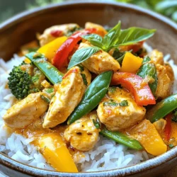 Spicy Thai Red Curry Chicken Delight: A Flavorful Journey Through Thai Cuisine