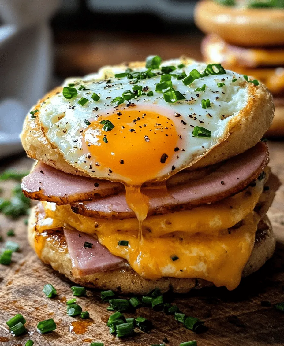 To create the perfect Ham, Egg & Cheese Breakfast Bliss, it’s essential to understand the role each ingredient plays in elevating this dish from simple to sublime.