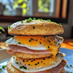 To create the perfect Ham, Egg & Cheese Breakfast Bliss, it’s essential to understand the role each ingredient plays in elevating this dish from simple to sublime.