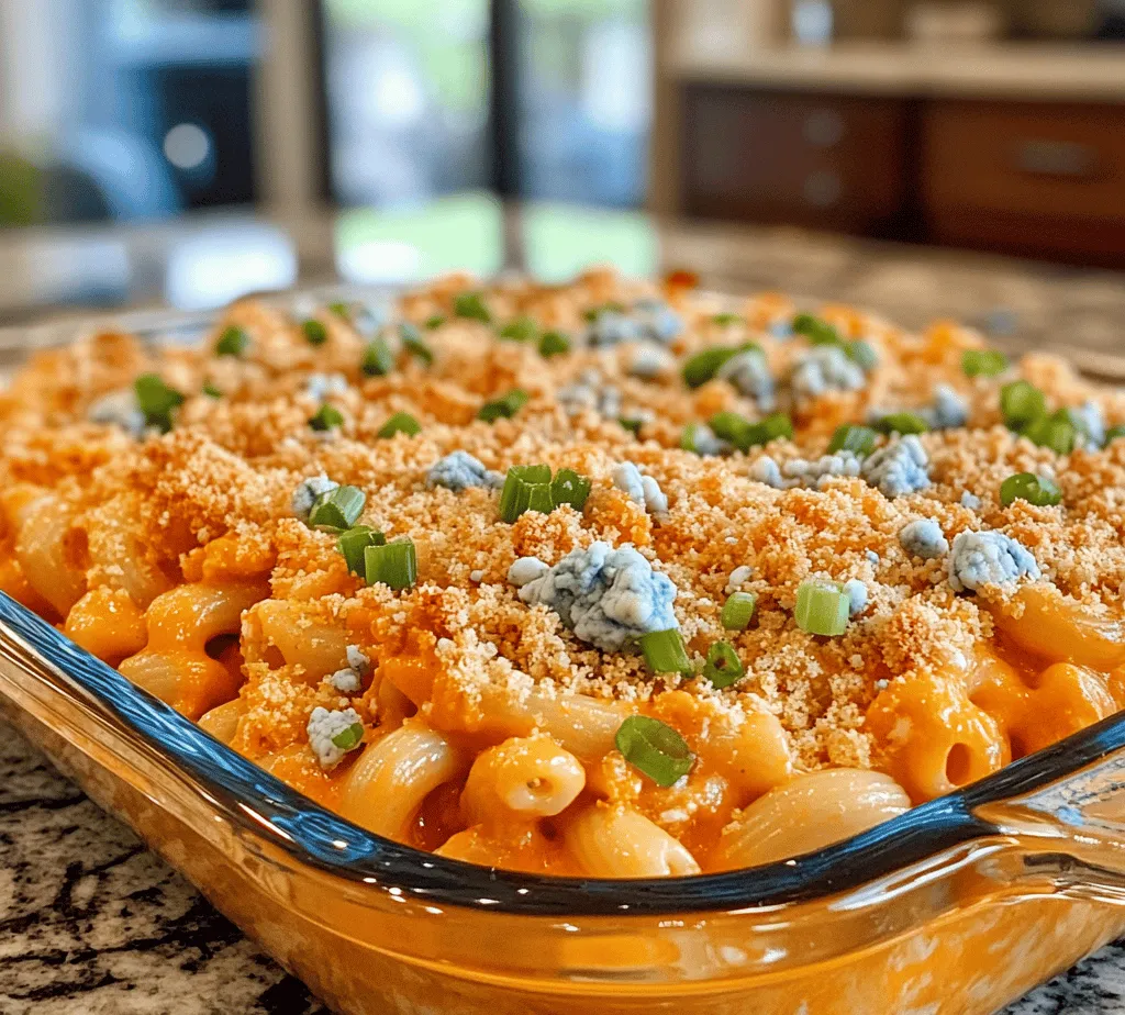 To create the perfect Buffalo Chicken Mac & Cheese, it’s essential to understand the role each ingredient plays in the dish.