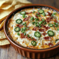 Dips have become a staple at gatherings, whether it's a backyard barbecue, a holiday party, or a casual game night. Their ability to cater to various palates makes them a crowd-pleaser, bringing people together over shared tastes and flavors. Among the myriad of dip recipes that have captured our hearts, the Spicy Creamy Jalapeño Popper Dip stands out as a favorite. This dip combines the best elements of the beloved jalapeño popper – creamy, cheesy, and just the right amount of heat – into a dish that can be enjoyed by everyone.