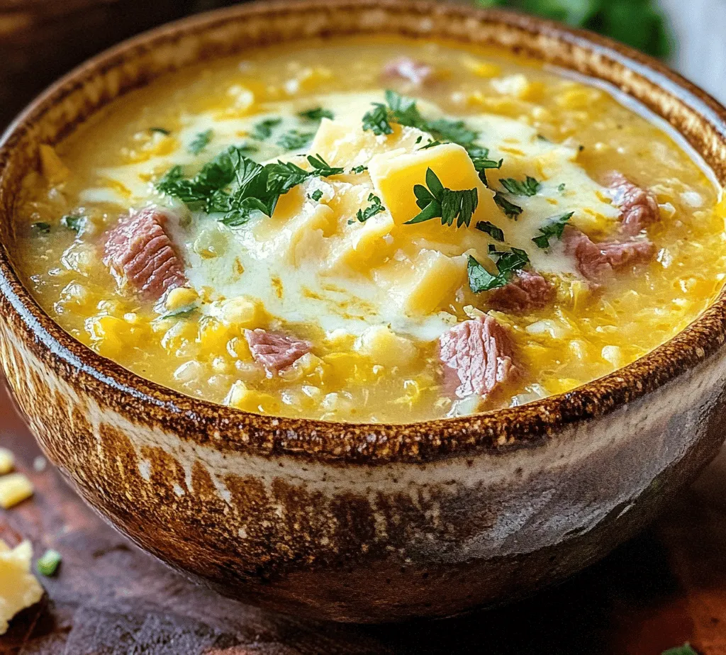 Cheesy Keto Reuben Soup is a delightful fusion that brings together the beloved flavors of a traditional Reuben sandwich in a warm, comforting soup. This innovative recipe captures the essence of the classic sandwich—corned beef, Swiss cheese, sauerkraut, and a creamy base—while adhering to the principles of a ketogenic diet. With a focus on low-carb and high-fat ingredients, this soup not only satisfies cravings for hearty comfort food but also aligns perfectly with the dietary needs of health-conscious individuals and those following a keto lifestyle.