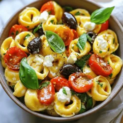 Sun-Dried Tomato Tortellini Pasta Salad Recipe