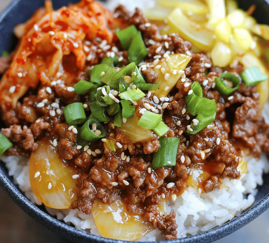 To create an unforgettable Savory Korean Beef Bowl, it’s essential to understand the key ingredients that contribute to its unique flavor profile. Each element plays a crucial role in delivering the authentic taste of Korea right to your dining table.