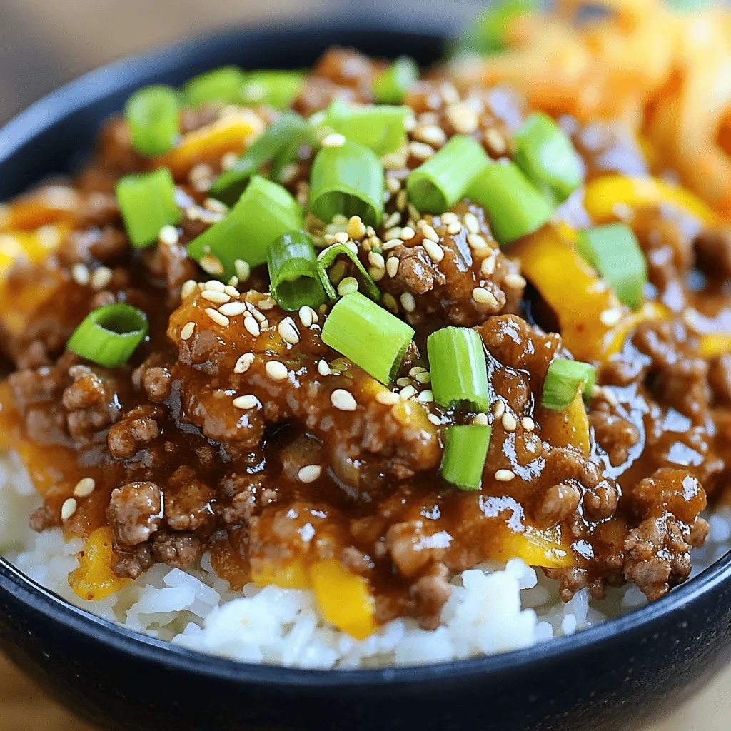 To create an unforgettable Savory Korean Beef Bowl, it’s essential to understand the key ingredients that contribute to its unique flavor profile. Each element plays a crucial role in delivering the authentic taste of Korea right to your dining table.