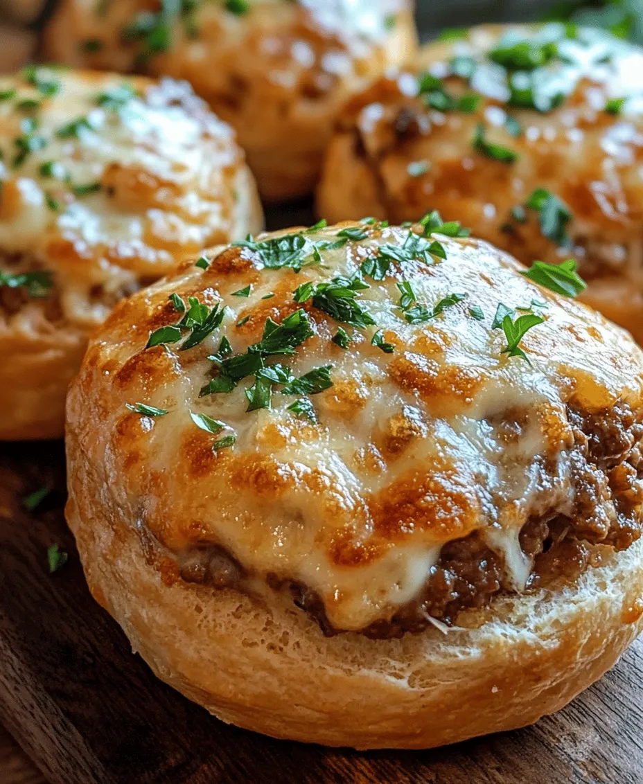 Creating the perfect Garlic Parmesan Cheeseburger Bombs starts with understanding the essential ingredients that contribute to their rich flavor and satisfying texture. Each component plays a crucial role in bringing this recipe to life, ensuring that every bite is a delicious explosion of taste.