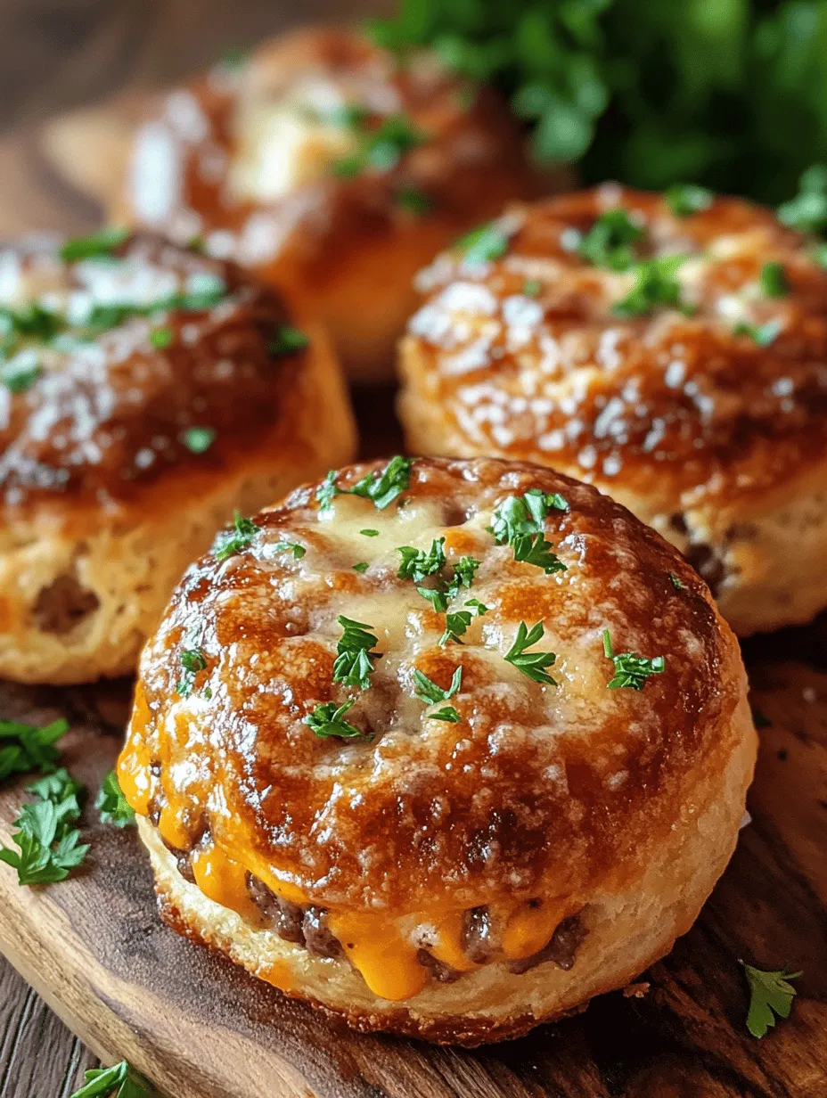 Creating the perfect Garlic Parmesan Cheeseburger Bombs starts with understanding the essential ingredients that contribute to their rich flavor and satisfying texture. Each component plays a crucial role in bringing this recipe to life, ensuring that every bite is a delicious explosion of taste.