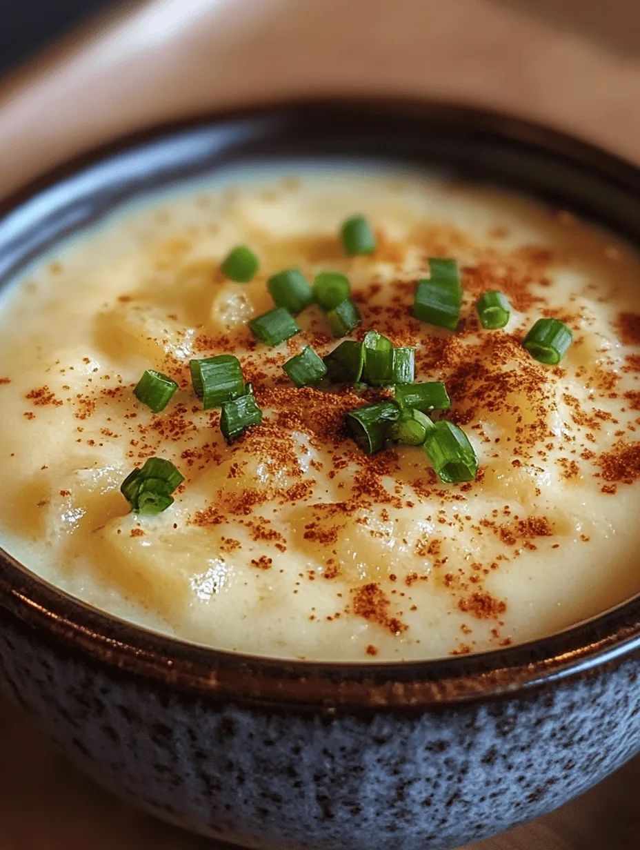 Creamy potato soup is an embodiment of comfort food, a dish that warms both the body and soul. As the temperatures drop, there’s nothing quite as satisfying as a steaming bowl of this rich and velvety soup. Known for its wholesome ingredients and delightful flavor, creamy potato soup has become a staple in many households, especially during family gatherings and chilly evenings. This recipe offers a robust yet smooth texture, ensuring each spoonful is nothing short of delightful.