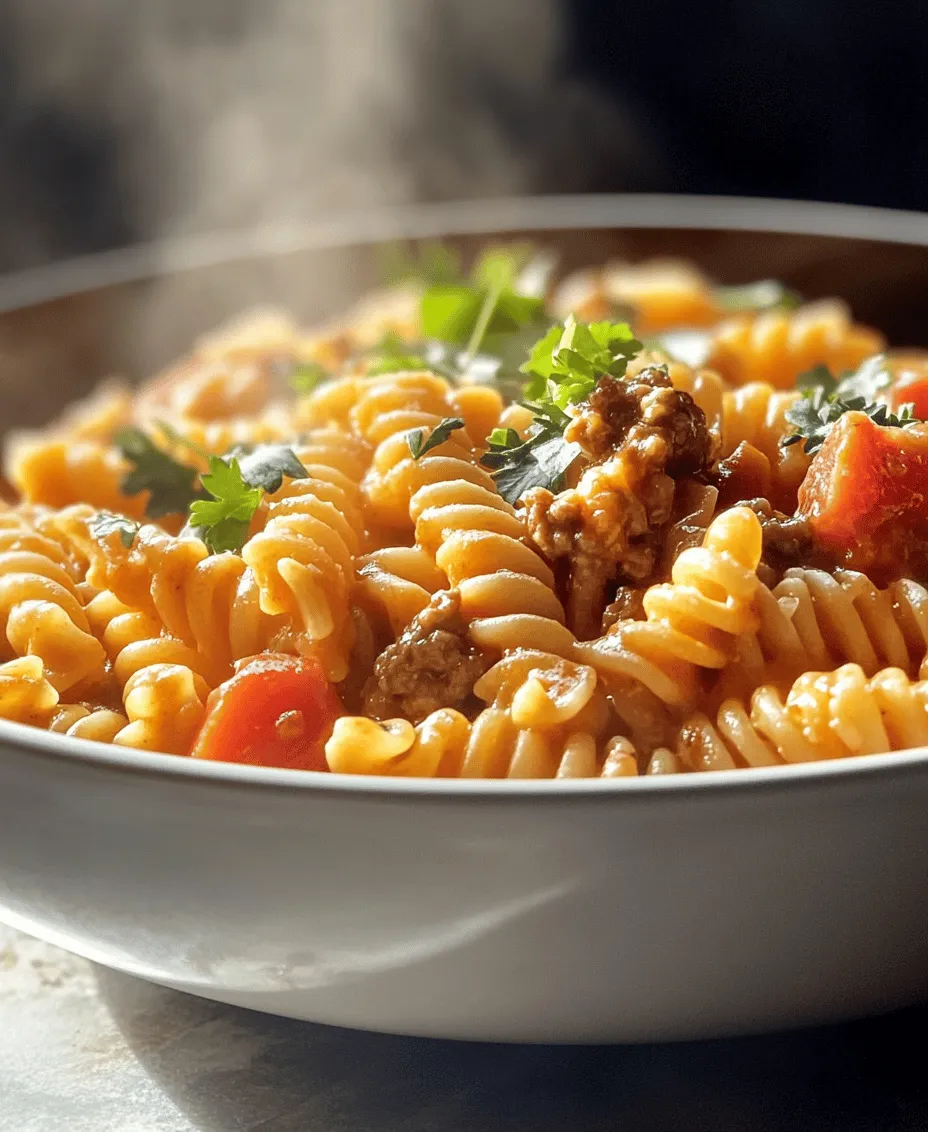 If you're in search of a dish that combines comfort, flavor, and ease of preparation, look no further than Cheesy Rotel Beef Pasta Delight. This hearty meal strikes a perfect balance between savory ground beef, zesty Rotel tomatoes, and melted cheese, making it a family favorite and a go-to recipe for gatherings, weeknight dinners, or even meal prep for the week ahead. The allure of this dish lies in its simplicity and versatility, allowing home cooks to adapt it to their tastes and dietary preferences while maintaining robust flavor.