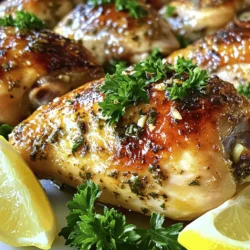 Savory Herb-Infused Oven Baked Chicken Breast Recipe