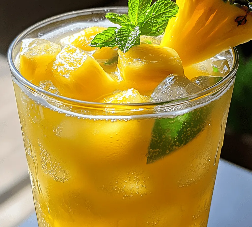 In recent years, the trend of mocktails—non-alcoholic cocktails—has gained significant momentum, appealing to a wide audience seeking refreshing drink options without the effects of alcohol. Mocktails provide the perfect balance of flavor, creativity, and refreshment, making them ideal for any occasion, from summer barbecues to cozy nights in. Among the myriad of mocktail creations, the Tropical Pineapple Delight Mocktail stands out as a tantalizing choice that whisks you away to a sun-soaked paradise in each sip.