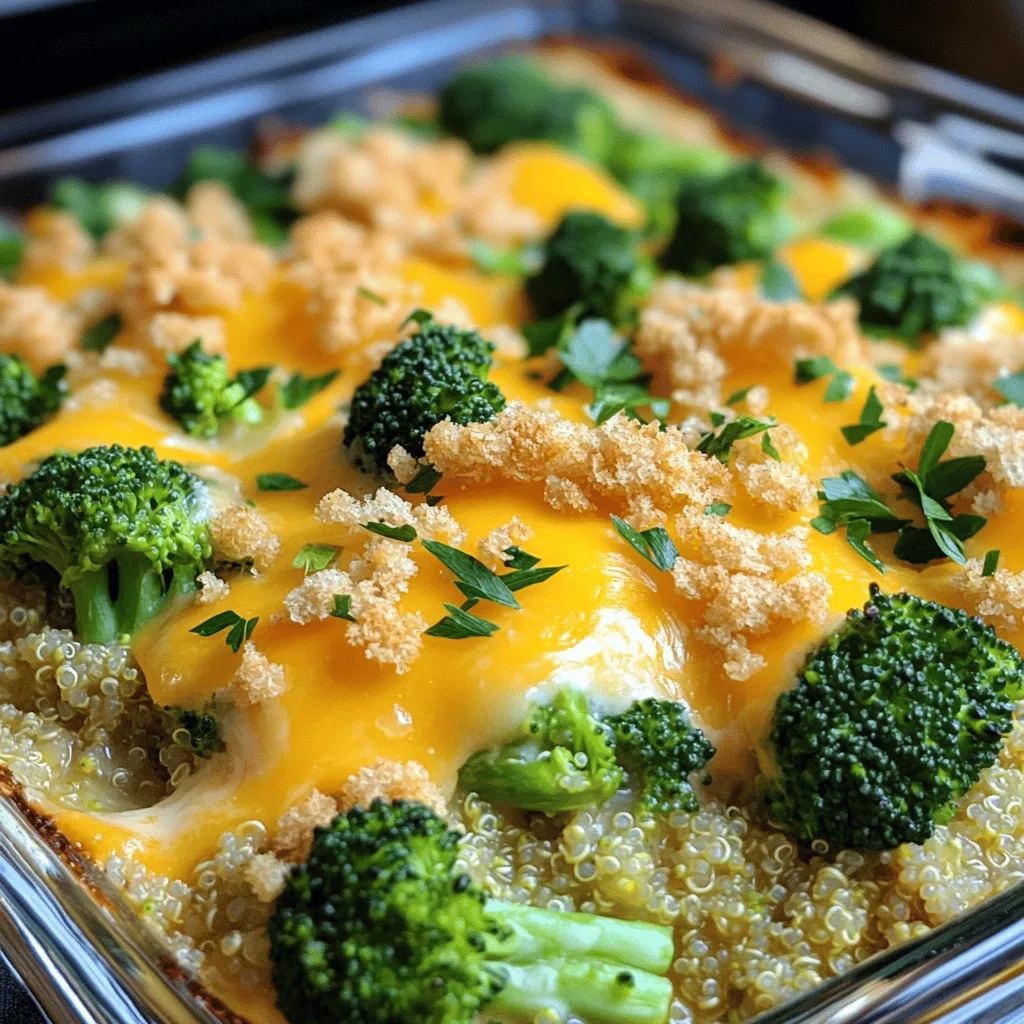 At the heart of this casserole is fresh broccoli, a cruciferous vegetable renowned for its impressive nutritional profile. Broccoli is packed with vitamins C, K, and A, as well as a variety of minerals such as potassium and iron. It is also an excellent source of dietary fiber, which aids in digestion and promotes a healthy gut. The vibrant green florets bring not only a beautiful color to the dish but also a satisfying crunch that contrasts beautifully with the creaminess of the cheese.