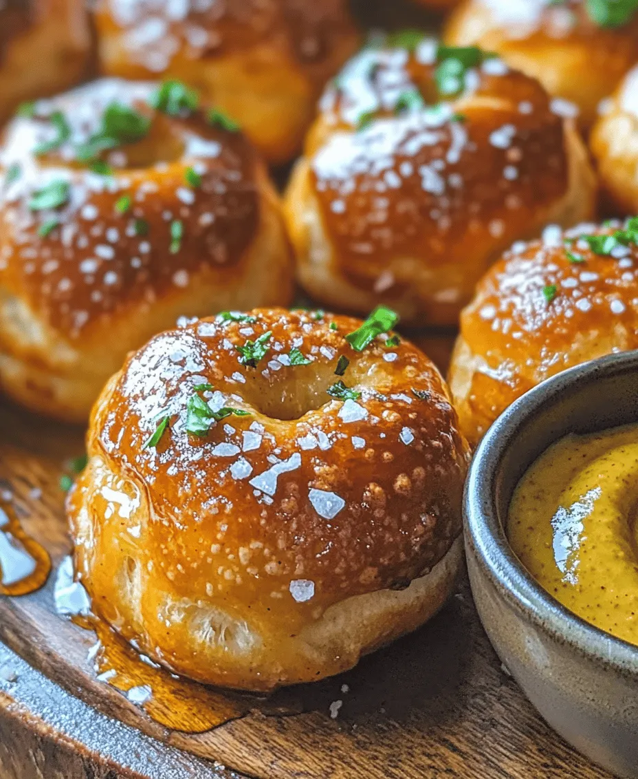 Soft pretzels have long captivated snack enthusiasts with their warm, chewy texture and rich buttery flavor. A staple at sporting events, fairs, and street vendors, these delightful treats evoke a sense of comfort and indulgence. Their allure lies not only in their taste but also in their unique ability to combine simplicity with sophistication. Among the various forms of soft pretzels, the Buttery Soft Pretzel Bites stand out as a fun, bite-sized version that is perfect for sharing (or not!). Whether served with a side of mustard, cheese dip, or enjoyed plain, these pretzel bites are sure to please any palate.