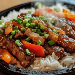 Sizzling Chinese Pepper Steak with Onions Recipe: A Flavorful Journey