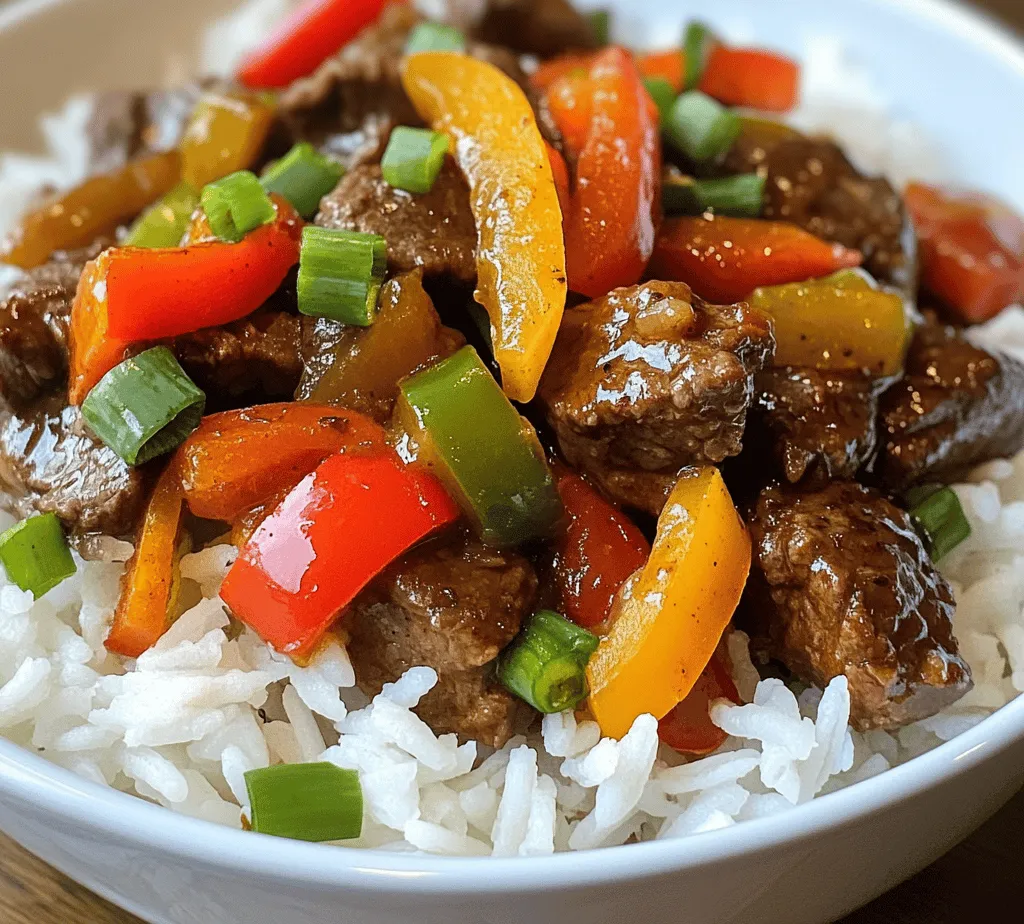 To create the perfect Savory Beef in Black Bean Sauce, it is crucial to understand the role of each key ingredient. Each element contributes to the overall flavor and texture, making the dish a standout.