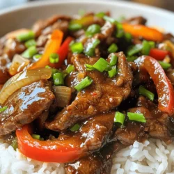 To create the perfect Savory Beef in Black Bean Sauce, it is crucial to understand the role of each key ingredient. Each element contributes to the overall flavor and texture, making the dish a standout.