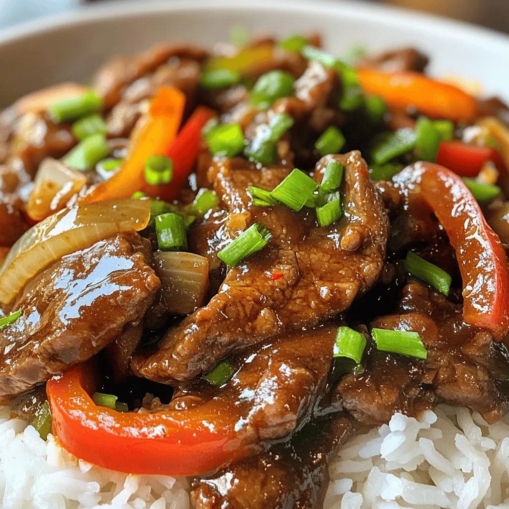 To create the perfect Savory Beef in Black Bean Sauce, it is crucial to understand the role of each key ingredient. Each element contributes to the overall flavor and texture, making the dish a standout.