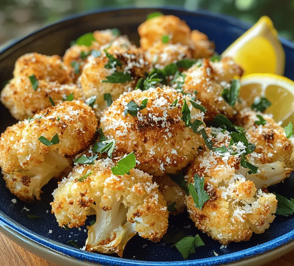 Crispy Parmesan Roasted Cauliflower has quickly become a beloved side dish and snack among health-conscious food enthusiasts and culinary adventurers alike. This dish perfectly embodies the balance between nutrition and flavor, making it an ideal accompaniment for a variety of meals. The appeal of roasted cauliflower lies not only in its delightful crunch but also in its savory, cheesy undertones. With a simple preparation process and accessible ingredients, this recipe is perfect for both novice cooks and experienced chefs looking for a quick yet impressive addition to their culinary repertoire.