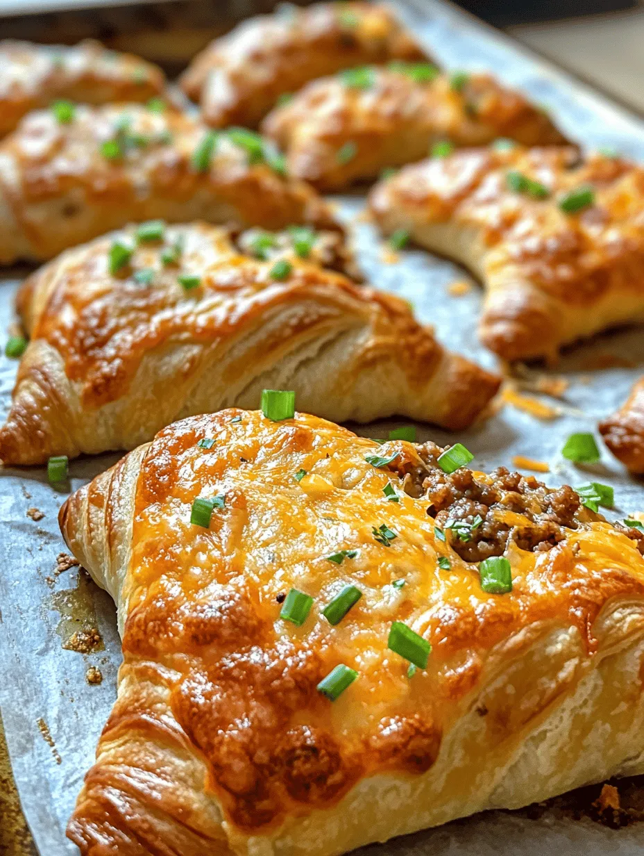 Delightful Cheesy Rotel Sausage Crescents: A Flavorful Appetizer Recipe