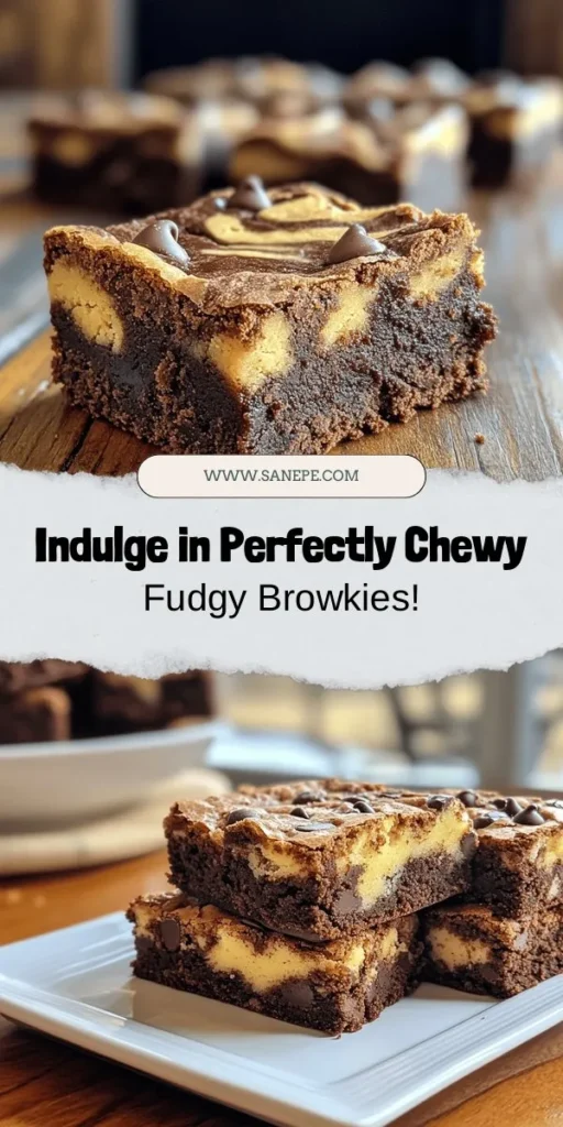 Craving a delicious dessert that combines the best of brownies and cookies? Try making Browkies—fudgy brownies with a chewy cookie layer! This simple recipe balances rich chocolate flavors with a soft texture, perfect for any occasion. Customize with your favorite mix-ins and toppings for a truly indulgent treat. Get ready to impress your friends and family with these decadent goodies! #Browkies #DessertRecipes #Baking #ChocolateLovers #SweetTreats #CookieBrownieHybrid