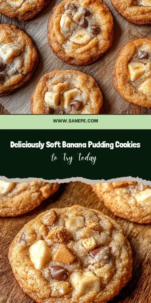 Indulge in the delightful world of baking with these Sweet Banana Pudding Cookies! Combining ripe bananas and creamy pudding mix, this recipe creates soft, chewy cookies that melt in your mouth. Perfect for any occasion, these treats are low in added sugar and pack a flavorful punch. Customize them with chocolate chips or nuts for added joy. Try this easy recipe and enjoy a nostalgic taste of banana pudding! #BananaCookies #Baking #Dessert #SweetTreats #CookieRecipe #Foodie