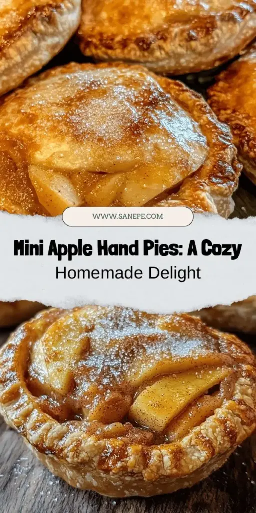 Discover the warmth and nostalgia of homemade mini apple hand pies with this delightful recipe! These flaky pastries filled with sweet, spiced apples are perfect for any occasion. Enjoy them as a cozy snack or serve them at dinner parties. With a simple step-by-step guide, you'll master the art of hand pies in no time. Share the joy of baking and indulge in these delightful treats! #AppleHandPies #HomemadeDesserts #BakingFun #CozyTreats #FallRecipes