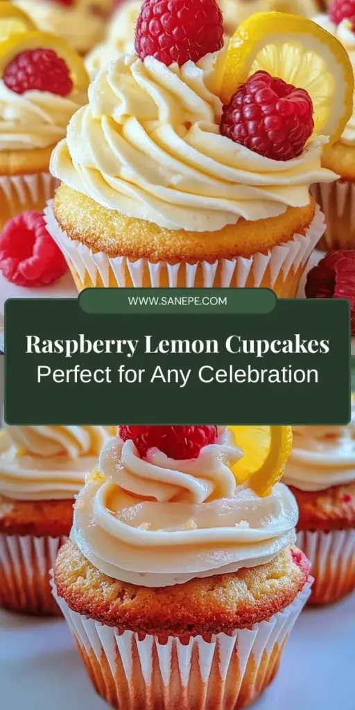 Indulge in the sweet and tangy delight of Raspberry Lemon Heaven Cupcakes! These fluffy, vibrant cupcakes are perfect for any occasion, bursting with fresh raspberries and zesty lemon flavors. Easy to make and visually stunning, they’ll impress your guests and elevate your dessert table. Pair them with iced tea or sparkling drinks for a refreshing treat. Bring the essence of summer to your baking today! #CupcakeRecipe #BakingJoy #SummerDesserts #SweetTreats #RaspberryLemon