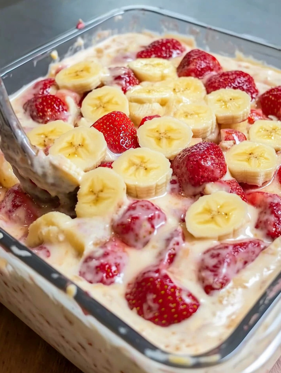 Strawberry Banana Pudding Recipe