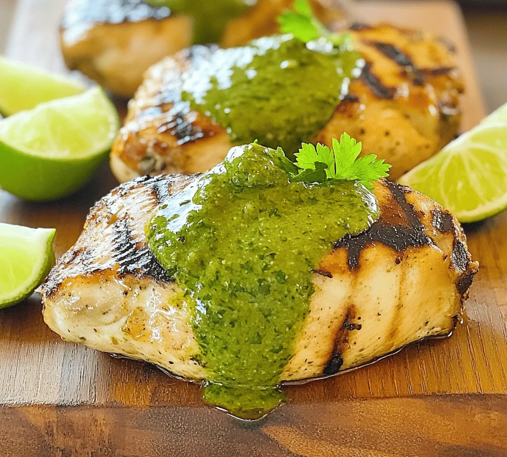 Get ready to embark on a culinary adventure that brings the bold and vibrant flavors of Argentina into your kitchen with our Chimichurri Chicken Delight recipe. This dish is a celebration of succulent chicken breasts marinated to perfection and grilled to achieve a delightful char. The star of this dish is undoubtedly the fresh and zesty chimichurri sauce, which elevates the chicken with its herbaceous notes and tangy punch. Whether you’re hosting a family gathering or searching for a quick and delicious weeknight meal, this recipe is designed to impress. With simple ingredients and straightforward instructions, it's perfect for both novice cooks and seasoned chefs alike. Let’s dive into the origins of this flavorful dish and learn how to make it from scratch.